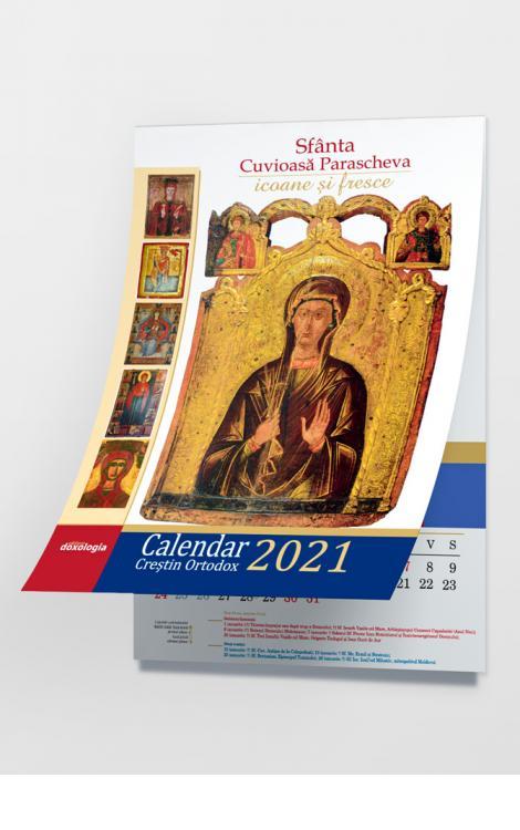Calendar 2021 cu icoane: Sfânta Cuvioasă Parascheva