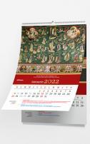Calendar ortodox 2022 cu Sfinti isihaști Grigore Popescu-Muscel
