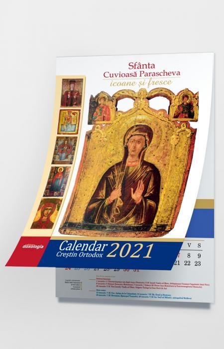 Calendar 2021 cu icoane: Sfânta Cuvioasă Parascheva