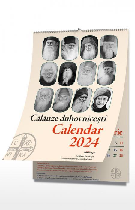 Calendar Călăuze duhovnicești 2024